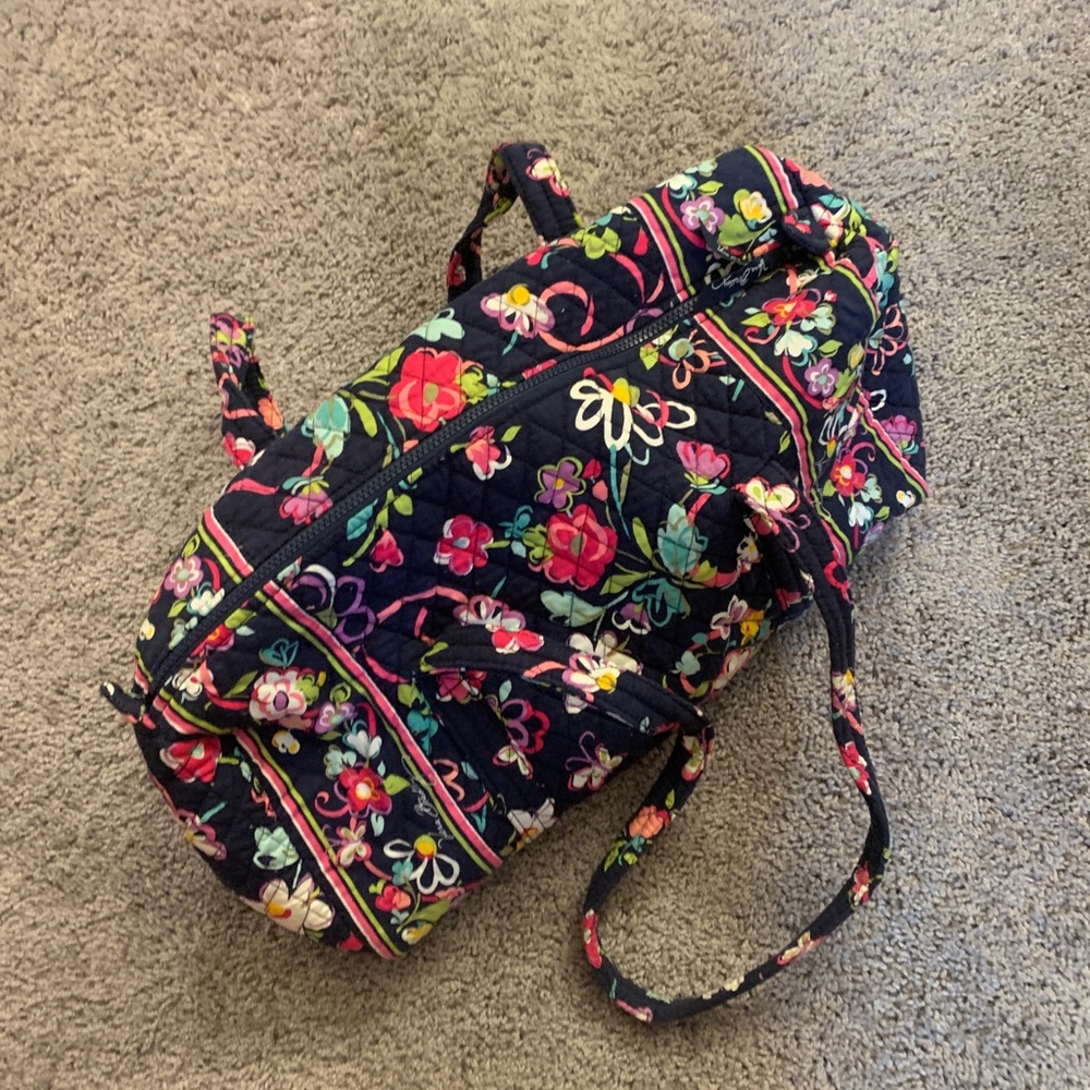 Vera bradley ribbons small duffel bag